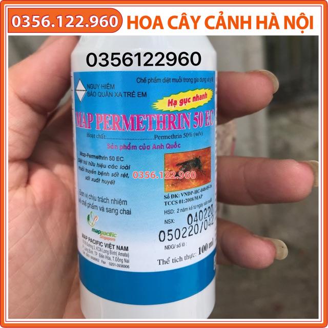 Thuốc diệt muỗi Map Permethrin 55EC (chai 100ml)