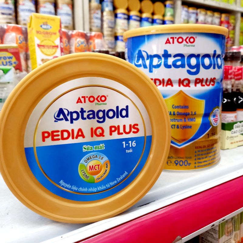 Sữa Bột Aptagold Pedia Plus 900g