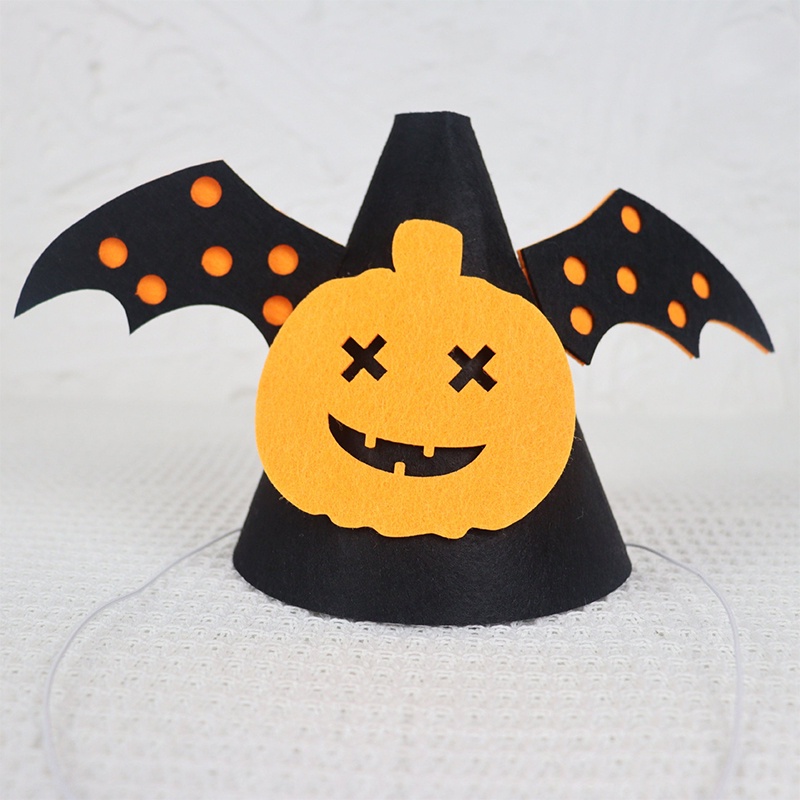 Mũ Hóa Trang Halloween Bằng Vải Nỉ Độc Đáo Cá Tính