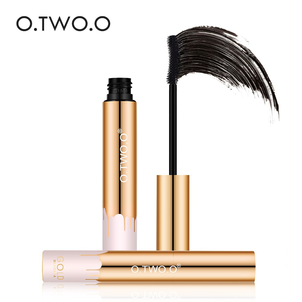 Mascara O.TWO.O Uốn Cong Làm Dày Lông Mi Lâu Trôi Kháng Nước Màu Đen 50g