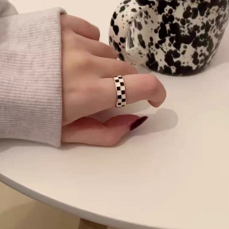 Nhẫn Đeo Tay Kích Thước Hở Có Thể Điều Chỉnh Phong Cách Hàn Quốc Thời Trang Cho Nam Và Nữ