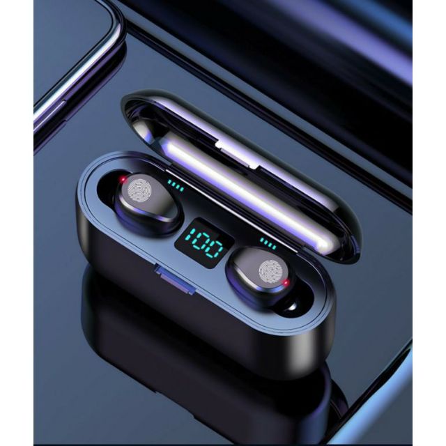 Tai nghe true wireless AMOI F9 | Bản QUỐC TẾ | nút cảm ứng | Bluetooth 5.0 | Pin 280 giờ