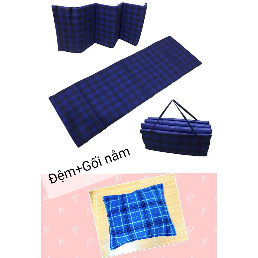 Combo ĐỆM VĂN PHÒNG + GỐI NẰM CAO CẤP (Giá xưởng may rẻ)