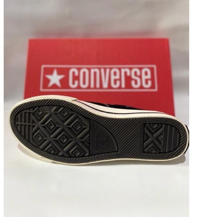 Giày Thể Thao Converse 70s Cổ Thấp Phối Màu Đen Trắng Thời Trang Trẻ Trung