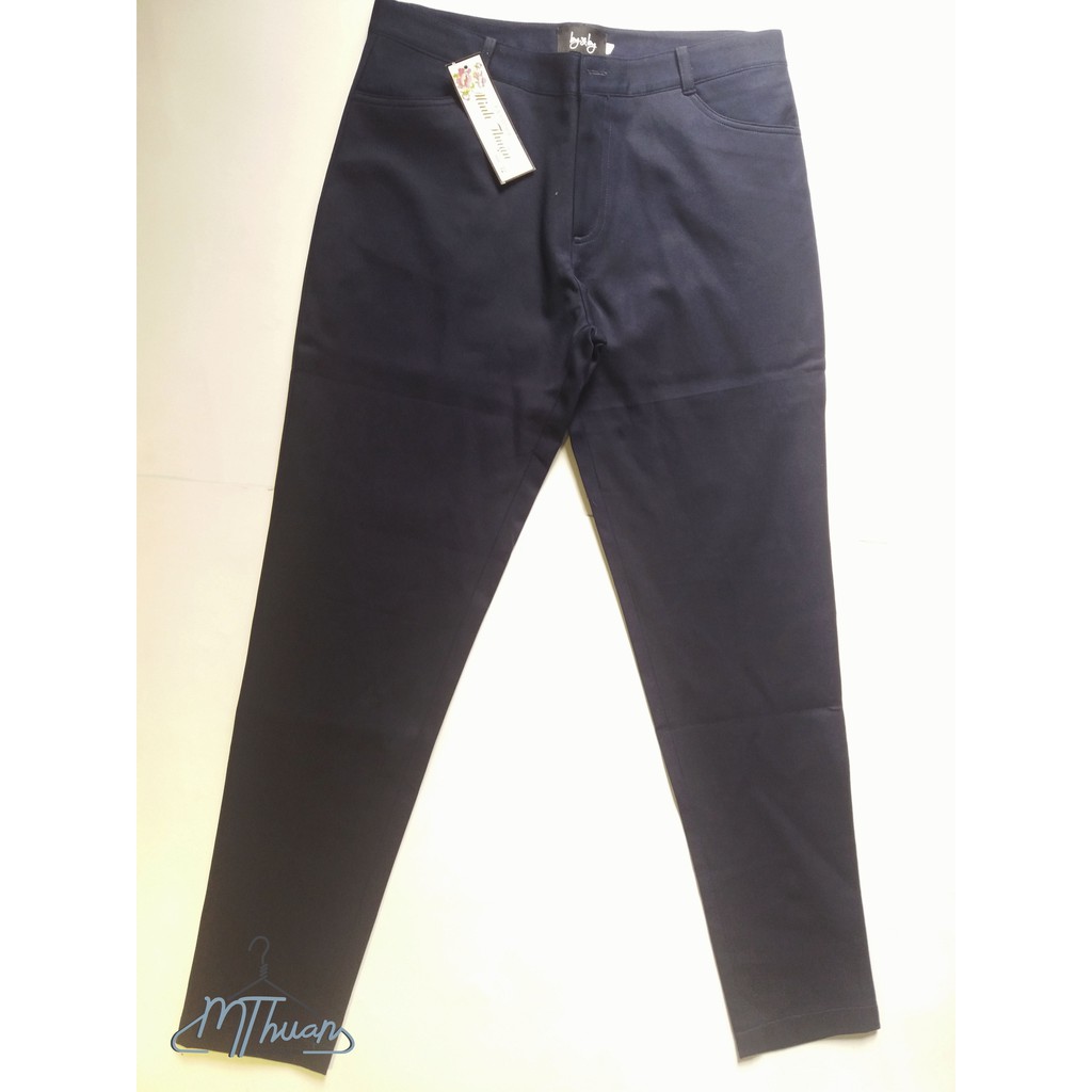 Quần Tây Vải Cao Cấp Nữ Màu Xanh Đen | BigBuy360 - bigbuy360.vn