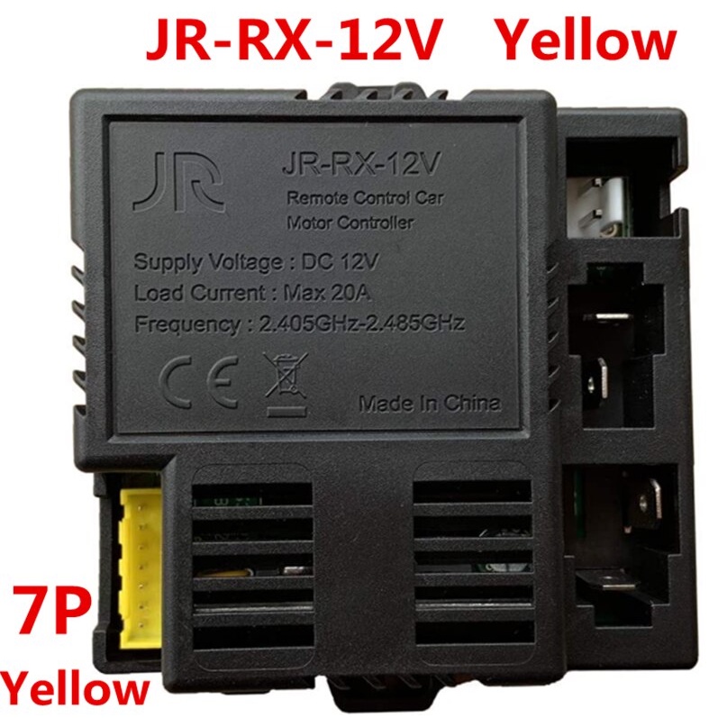 Combo bộ mạch và điều khiển xe ô tô điện trẻ em JR-RX -12V