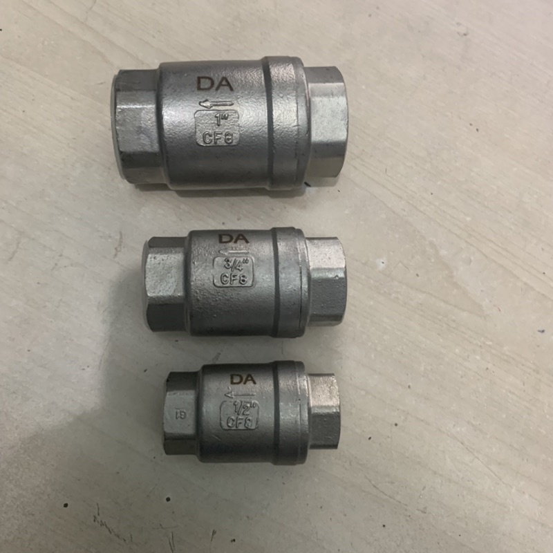 Van 1 Chiều Lò Xo, LUPE Lò Xo inox 304 21,27,34 Hàng Đẹp
