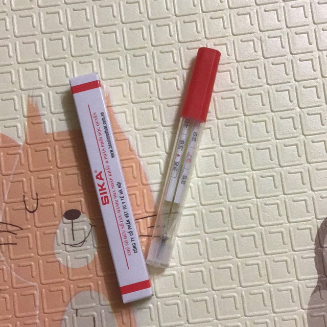 Nhiệt kế thủy ngân Sika/Lilika
