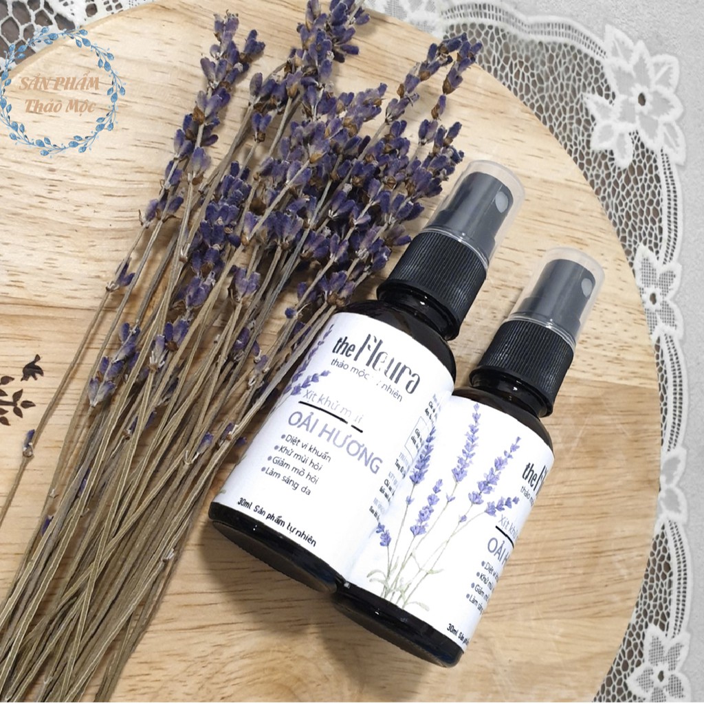 Combo 2 Chai Thảo Mộc Oải Hương - Xịt Khử Mùi Hôi Nách, Ngăn Ngừa Mùi Hôi Nách và Mồ Hôi HandMade the Fleura | BigBuy360 - bigbuy360.vn