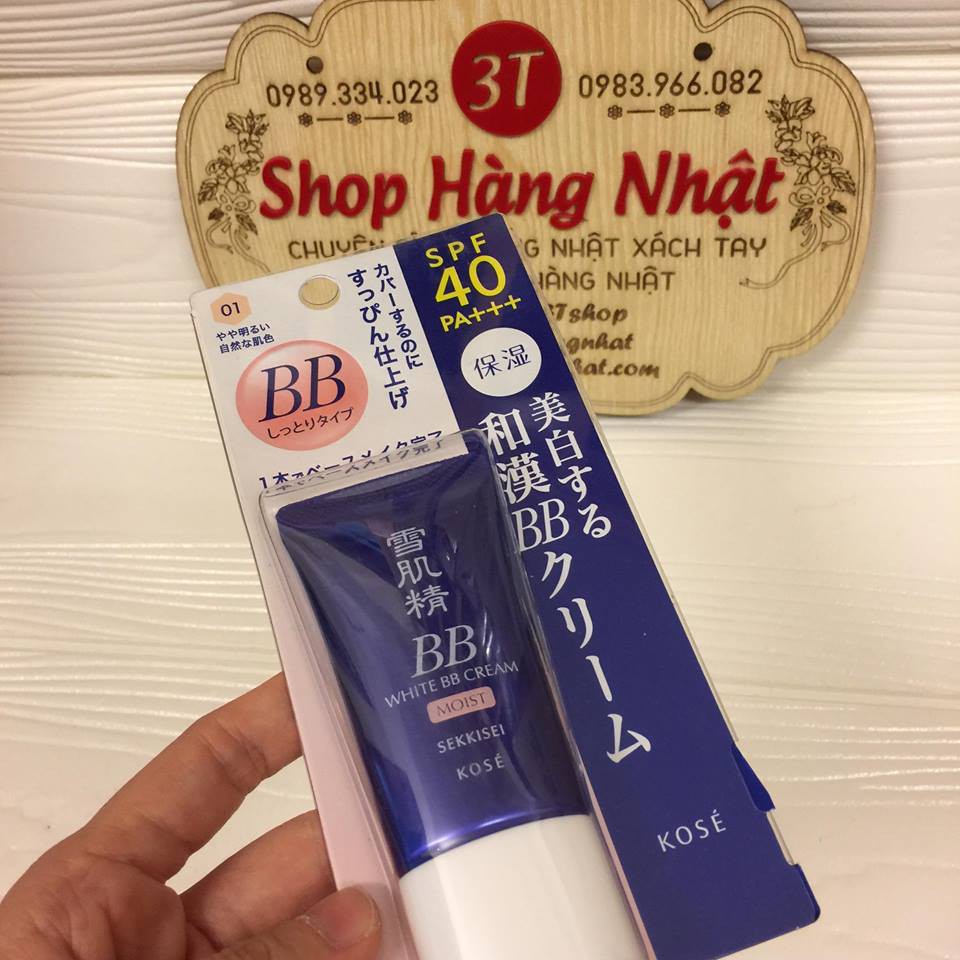 Kem nền White BB Cream Sekkisei Kose – Nhật Bản (Gọi tắt là kem nền BB Kose) | BigBuy360 - bigbuy360.vn
