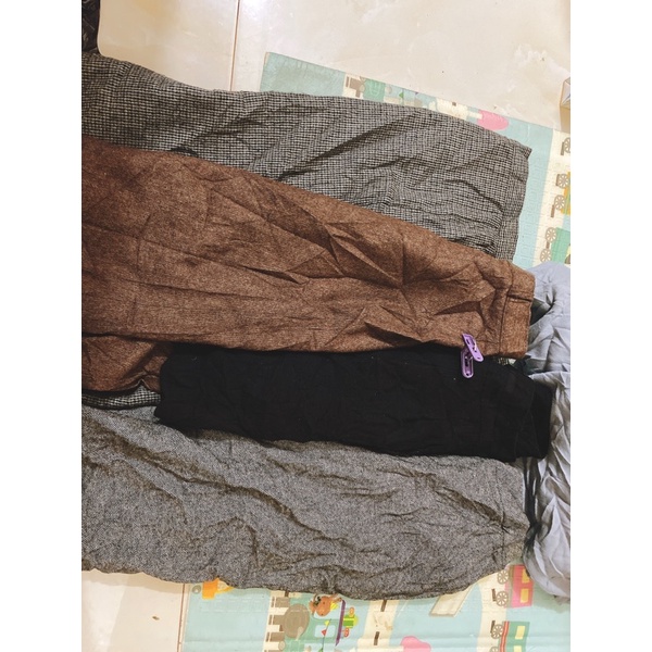 combo chân váy dạ