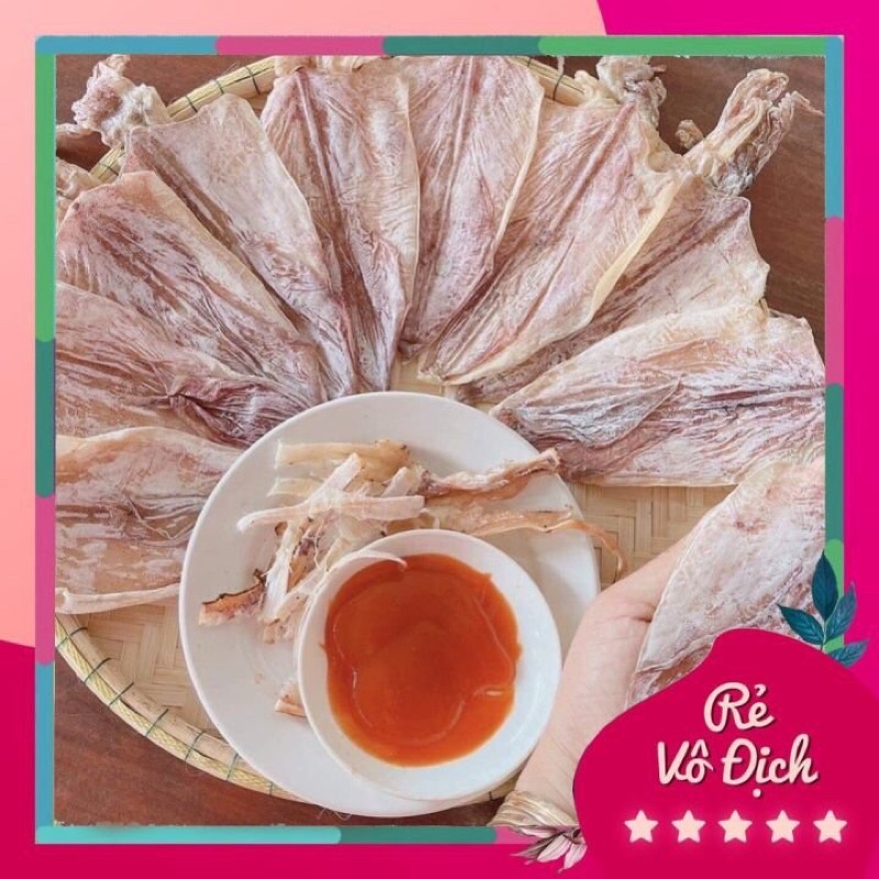 Mực Khô Bằng Bàn Tay siêu ngọt