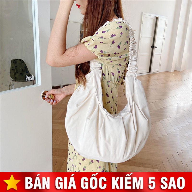 TÚI VẢI FASHION QUAI NHÚNG THÂN TRÒN P1738