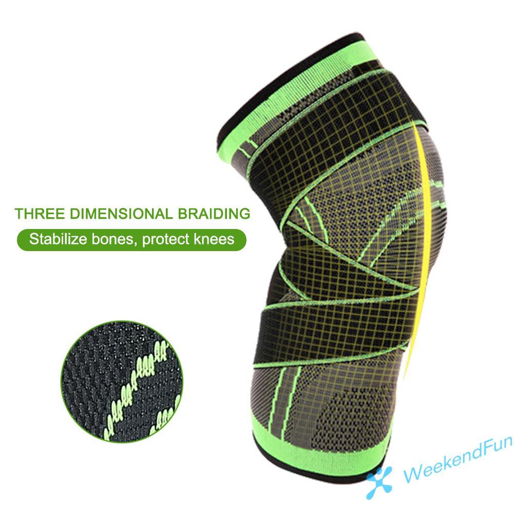 【COD】Compression Knee Pad Anti Slip Basketball Running Cycling Sports Knee Brace