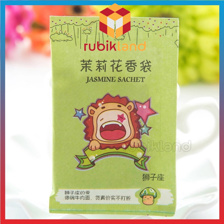 Túi Thơm 12 Cung Hoàng Đạo Mini Để Balo Túi Xách Tủ Quần Áo Giày Dép Hương Thơm Thảo Mộc Chống Ẩm Nấm Mốc
