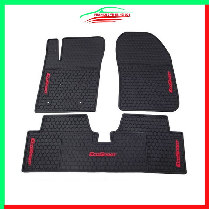 Thảm lót sàn cao su cho xe FORD ECOSPORT 2021-2022 hàng chuẩn theo xe chịu lực tốt