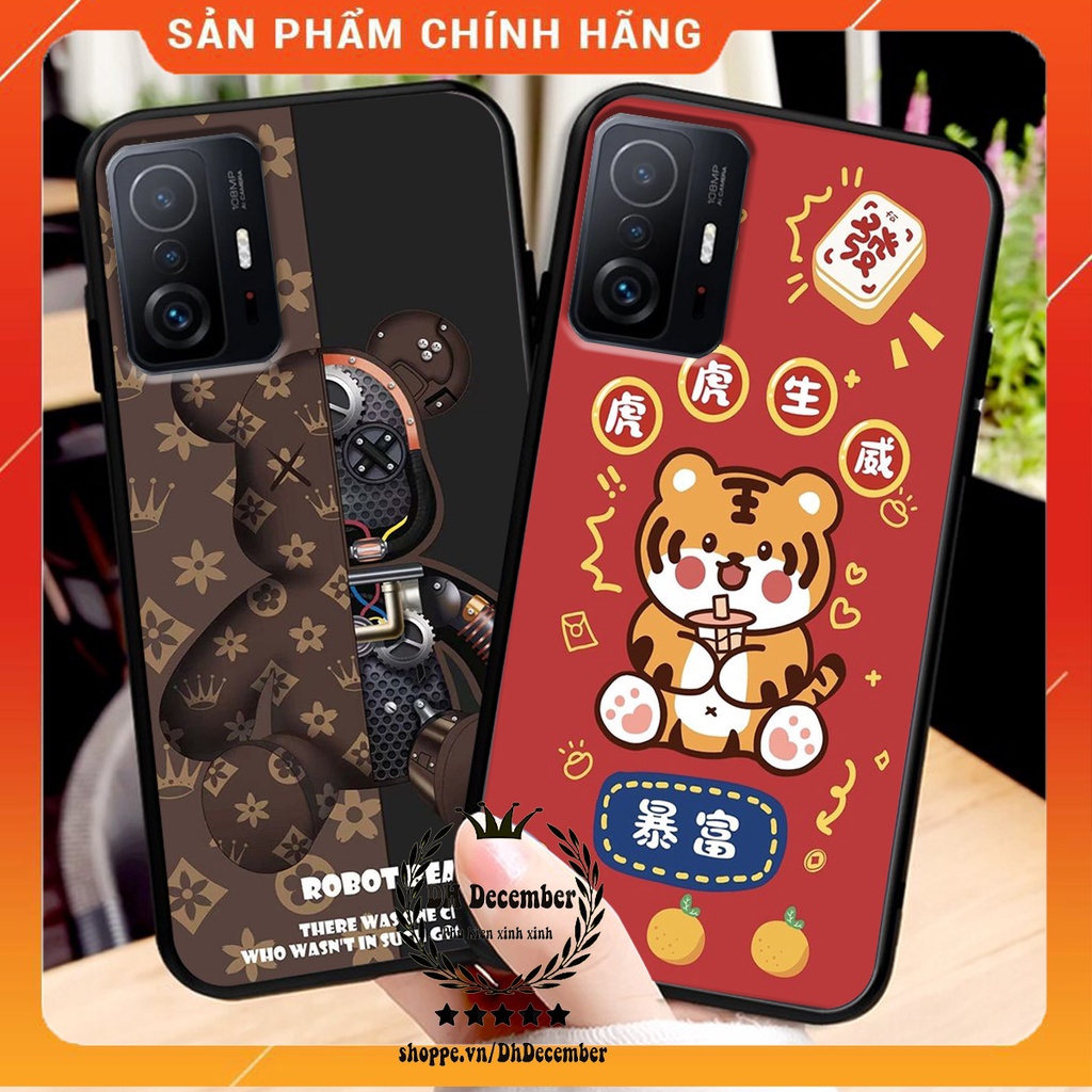 Ốp lưng Xiaomi MI 11T / MI 11T PRO in hình 3D lucky, gấu Brick xinh xắn - KHÔNG NÊN BỎ LỠ