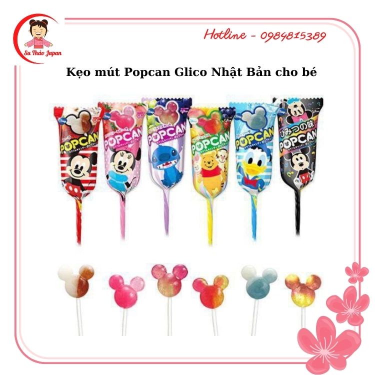 Kẹo mút Popcan Glico