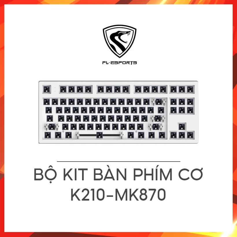 [Mã ELHAMS5 giảm 6% đơn 300K] Bộ Kit Bàn Phím Cơ K210 - MK870