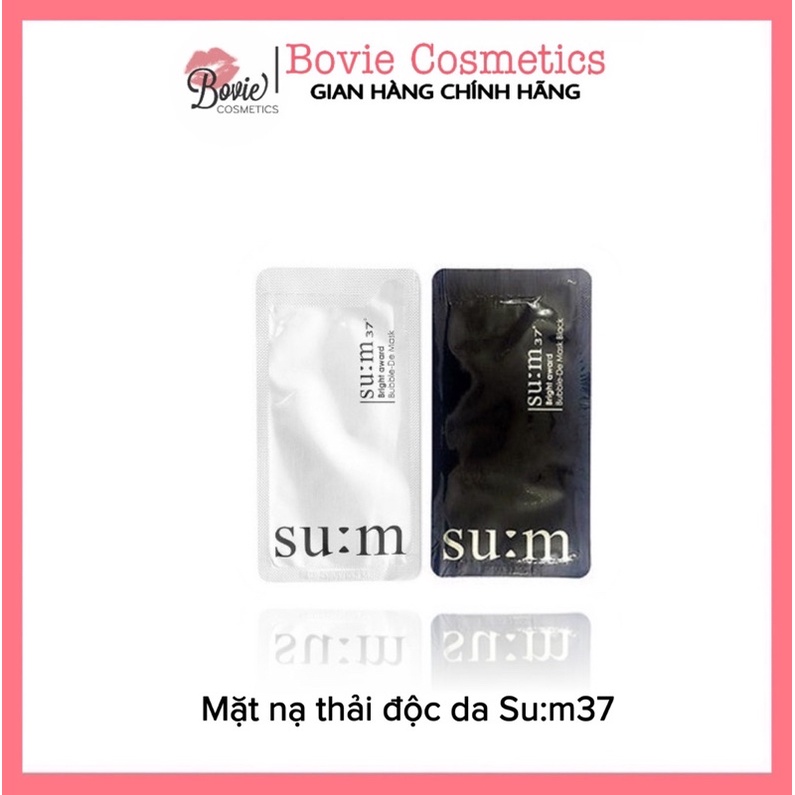 Mặt Nạ Thải Độc SUM37 Bright Award Bubble De Mask | Su:m37