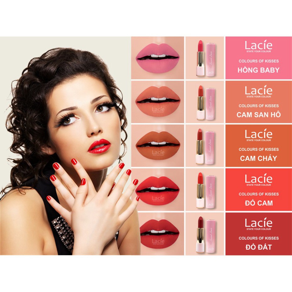 SON MÔI LÌ LACIE DƯỠNG MỊN CHỐNG KHÔ MÔI - SWEET LOVE | BigBuy360 - bigbuy360.vn