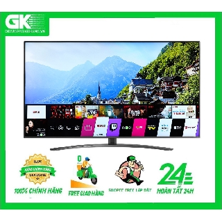 55NANO81TNA - MIỄN PHÍ CÔNG LẮP ĐẶT - Smart Tivi NanoCell LG 4K 55 inch 55NANO81TNA Mới 2020