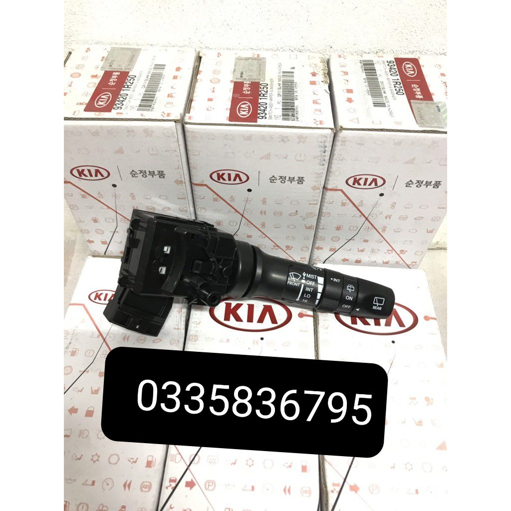 Công tắc gạt mưa Huyndai  Mobis  chính hãng  Hàn Quốc - 93420 - 1R250 LẮP XE KIA MORNING-ACCENT