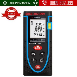 Thước đo khoảng cách bằng tia laser SNDWAY 50m-120m