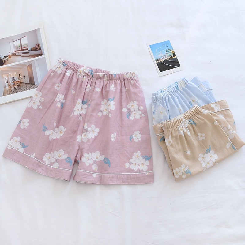 Quần short nữ vải kate cao cấp