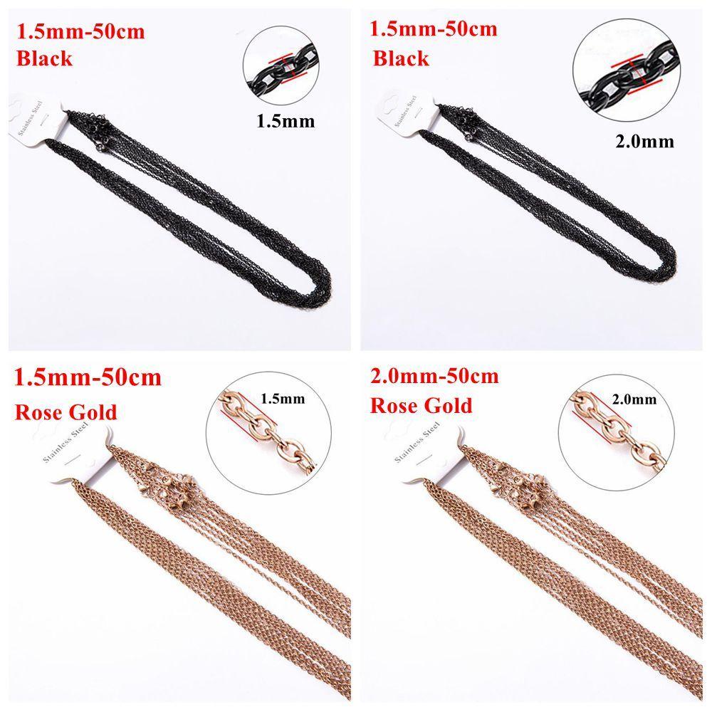 ROWANS Vòng cổ Choker Bằng Thép Không Gỉ Cho Nam &amp; Nữ