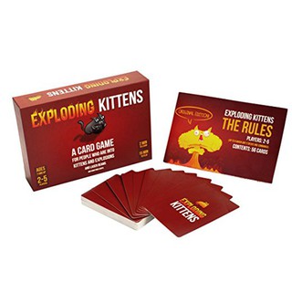 KingdomToys - Thẻ bài Exploding Kitten - Mèo nổ cơ bản