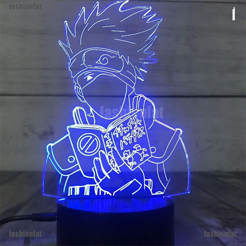 Đèn Led 3d Hình Nhân Vật Anime Naruto