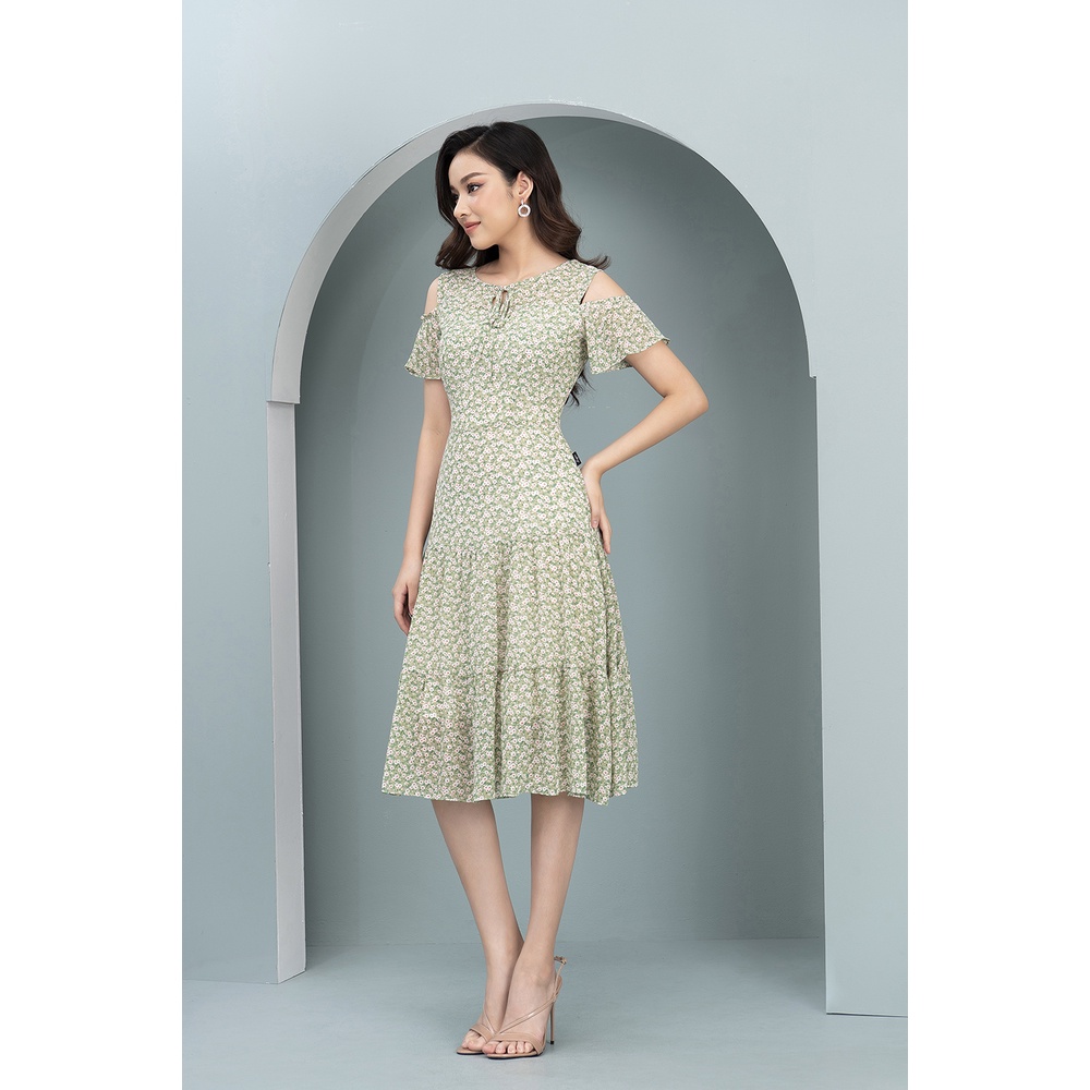 Váy Hoa Nhí Thiết Kế Nữ Dáng Xòe LUPERI LFV3209 Cho Bạn Nữ Đi Chơi Đi Dạo Phố