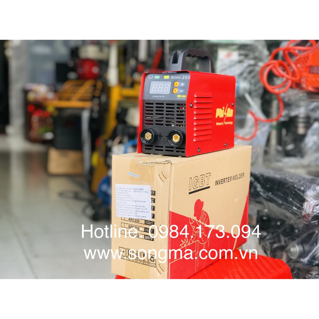 Máy hàn que mini PHI AN -200 inverter