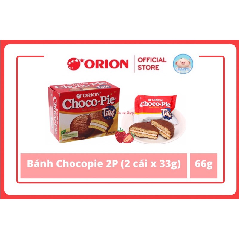 Bánh Orion Chocopie socola hộp 2 cái 66g