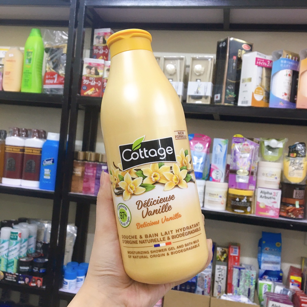 Sữa tắm Cottage  - Hàng Pháp 750ml