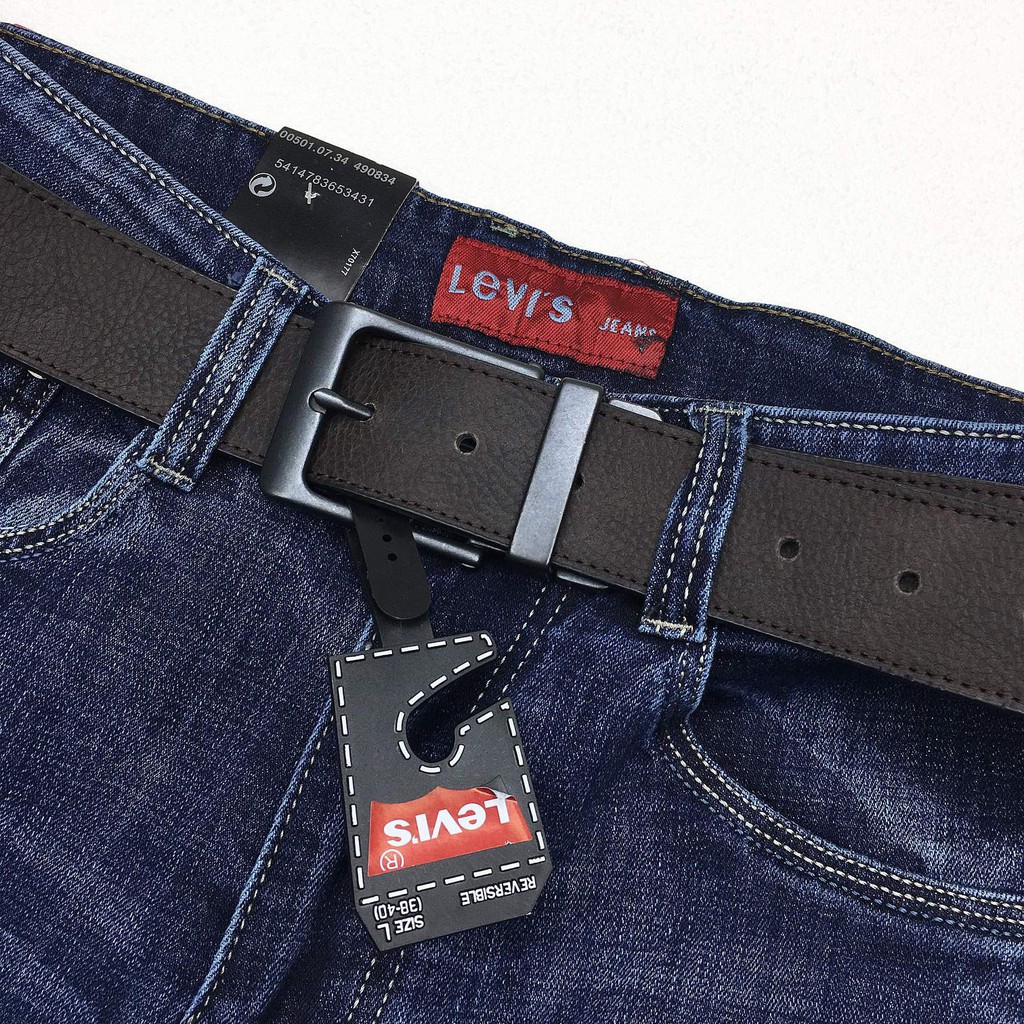 Thắt lưng 𝙇𝙚𝙫𝙞𝙨  2 mặt dây 𝙇𝙚𝙫𝙞'𝙨 hàng xuất xịn Chuẩn Auth FullBox - Không bong tróc