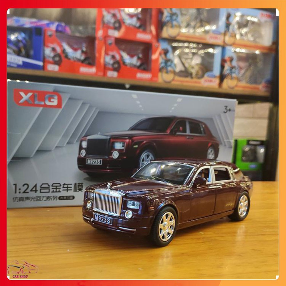 Xe mô hình Rolls Royce Phantom tỉ lệ 1:24 cao cấp