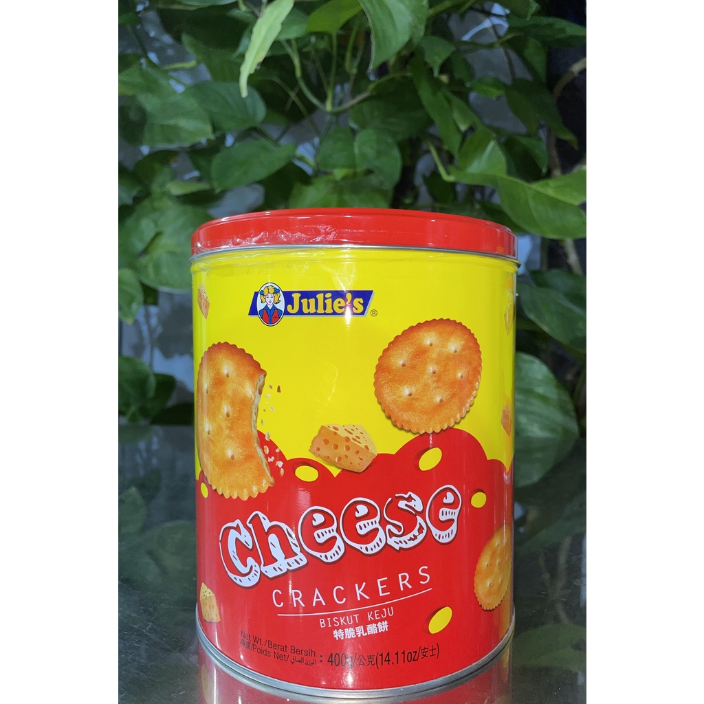 Bánh Quy Phô Mai Julie's Cheese Crackers (Hộp 400g)