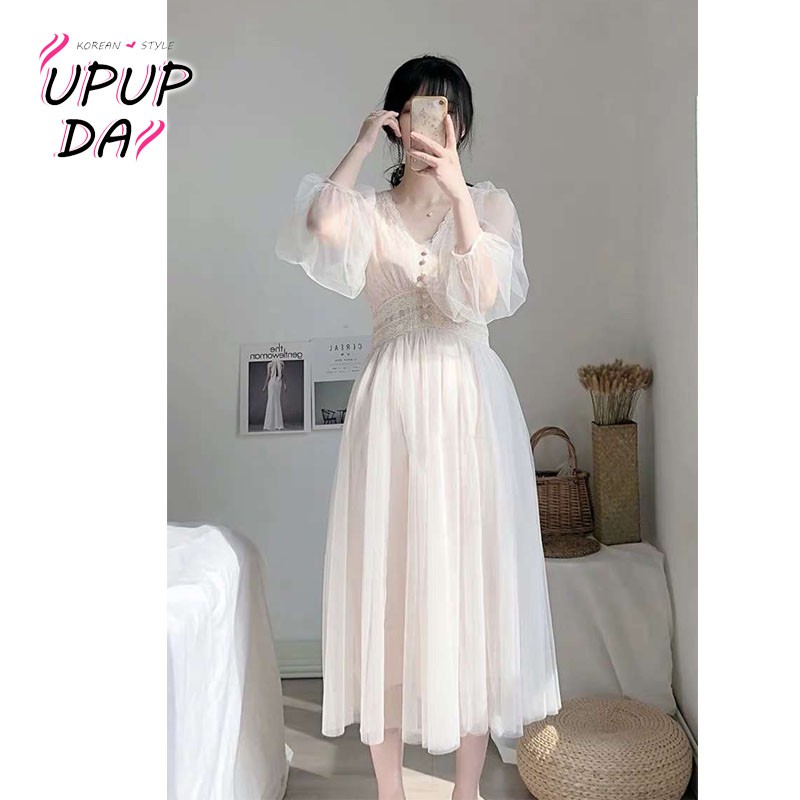 Đầm tay dài kiểu dáng thanh lịch nữ tính hợp thời trang kích cỡ s-2xl | BigBuy360 - bigbuy360.vn