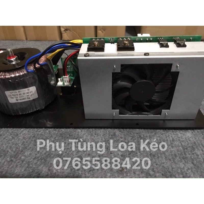 Mạch Loa Kéo YD-AB Echo Reverb Công Suất 420w Đôi Có Quạt