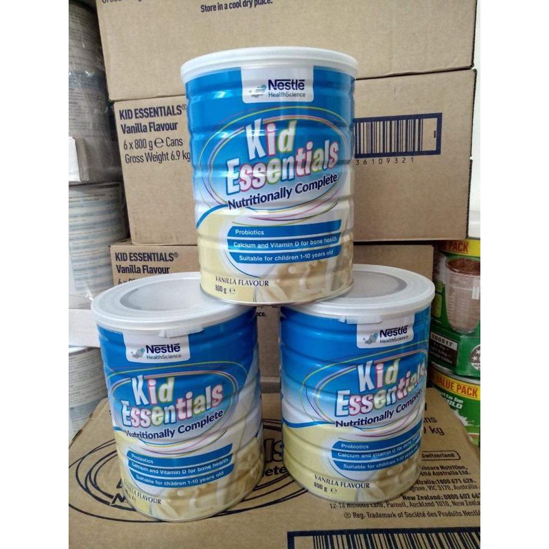 Sữa bột Kid Essential hộp 800g - thương hiệu Thụy Sỹ