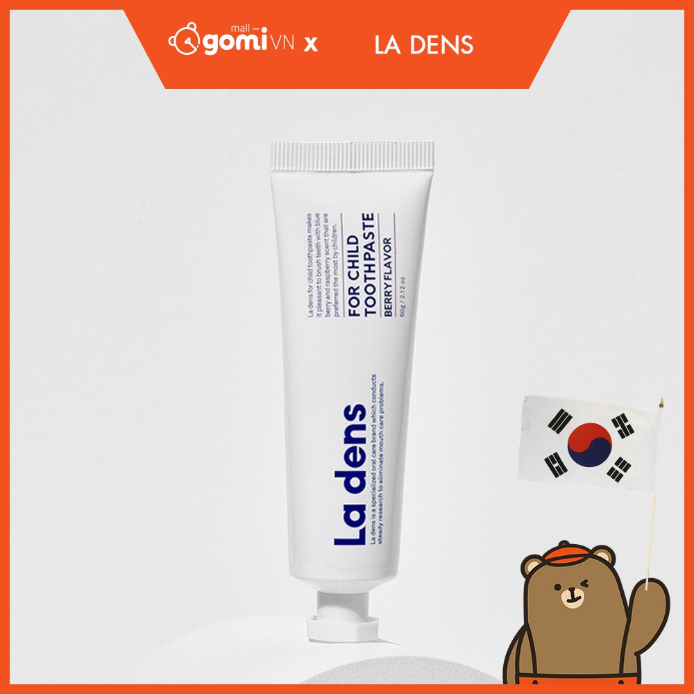 Kem Đánh Răng Cho Trẻ Em La Dens For Child Toothpaste by Gomi Mall