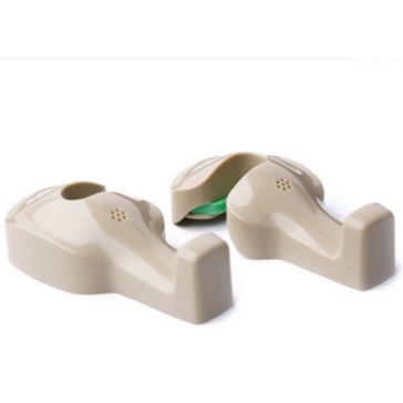 Bộ 2 Móc treo đồ sau ghế ô tô chất liệu nhựa ABS chắc chắn, độ bền cao, chịu trọng tải tốt