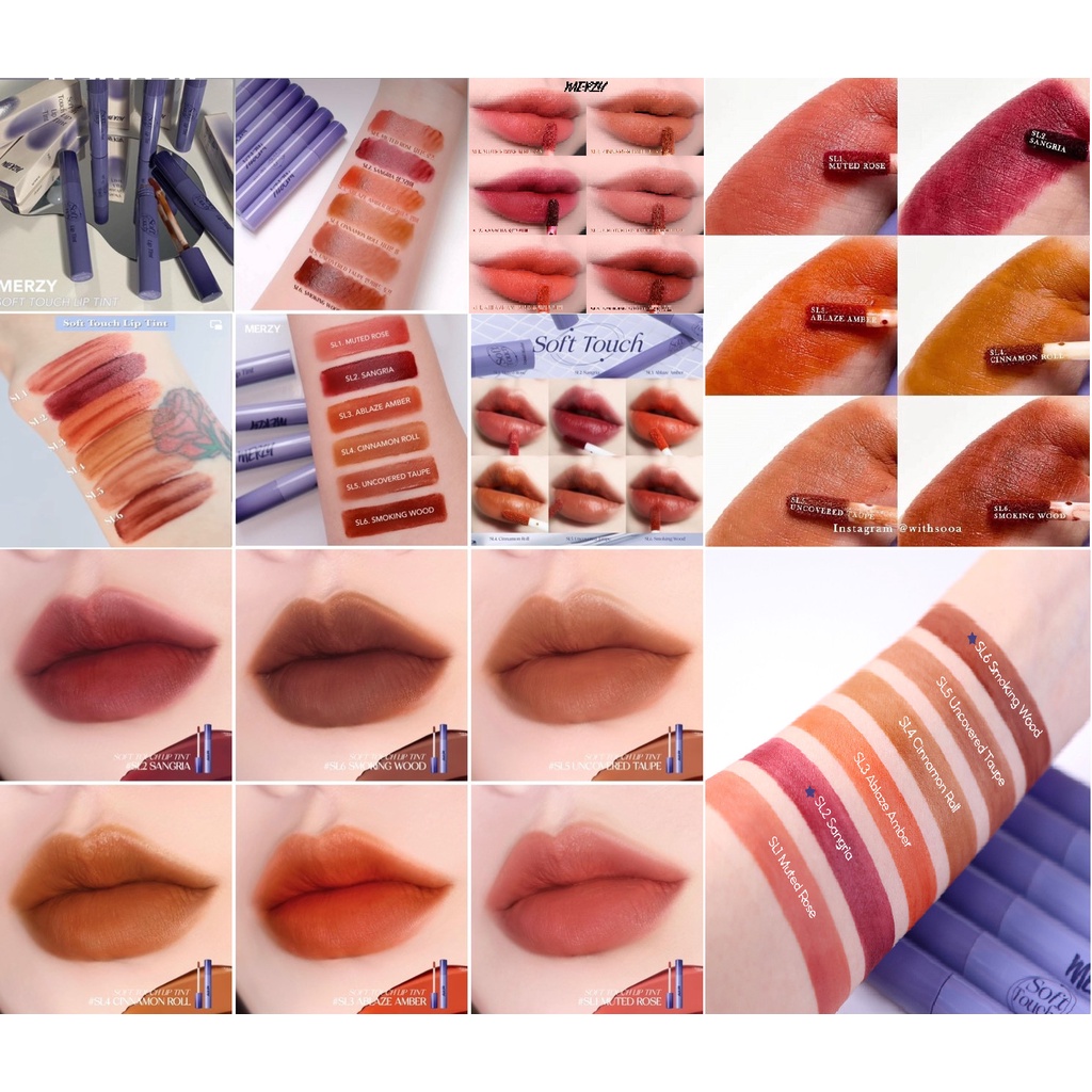 Son kem Merzy Soft Touch Lip Tint
