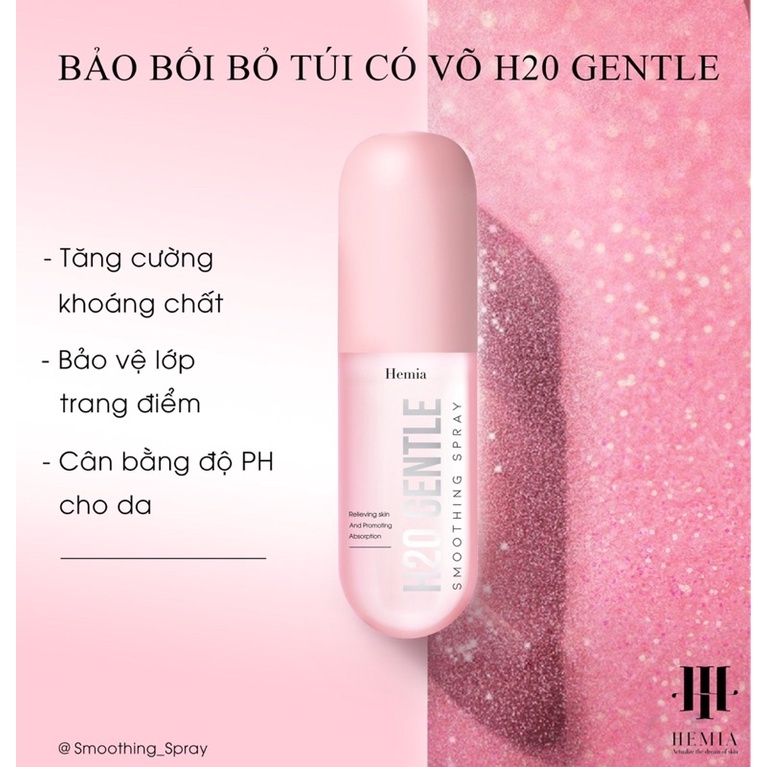 XỊT KHOÁNG HEMIA - XỊT GIỮ MAKEUP (Mỹ phẩm hàn quốc HEMIA) | BigBuy360 - bigbuy360.vn