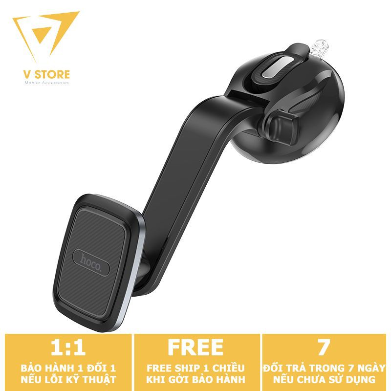 GIÁ ĐỠ KẸP ĐIỆN THOẠI NAM CHÂM HOCO CA45A TRÊN XE HƠI Ô TÔ NHỰA ABS CAO CẤP [HOCO ĐÀ NẴNG]