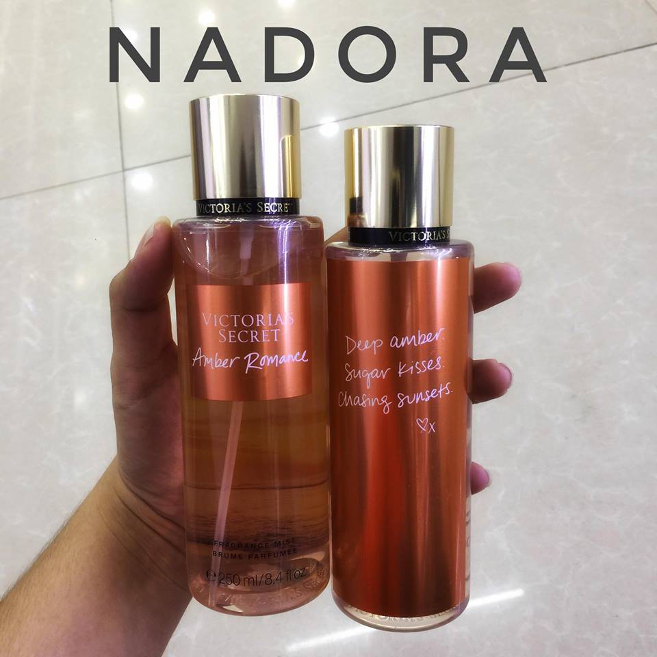 Xịt Thơm Toàn Thân Victoria’s Secret Amber Romance Fragrance Mist (250ml)