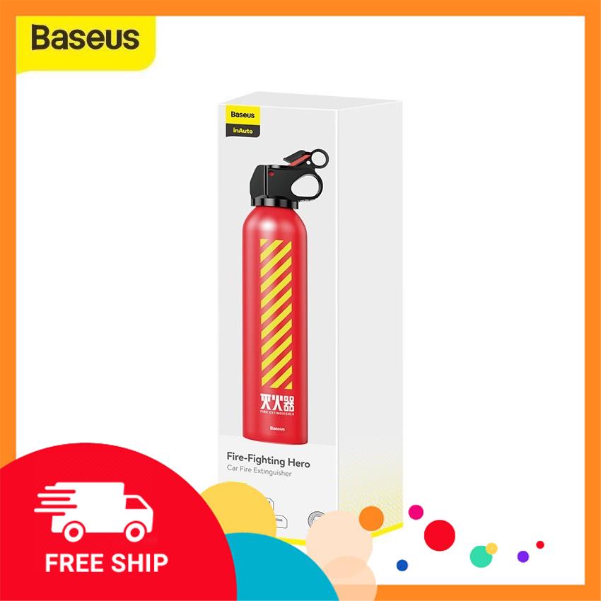 Free Ship Bình Cứu Hỏa mini Baseus Fire - fighting Hero Car Fire Extinguisher (xịt xa 1.5m - 2m )LV764 Hàng Siêu Chuẩn | BigBuy360 - bigbuy360.vn