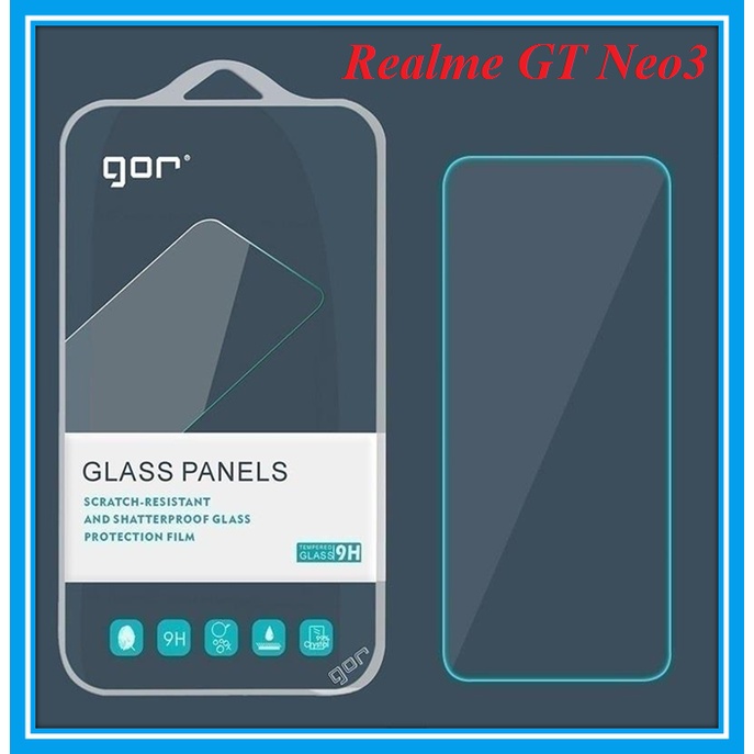 Dán Cường lực Realme GT Neo3, Realme GT Neo 3 - Dán cường lực Gor trong suốt Realme GT Neo3(Tặng keo